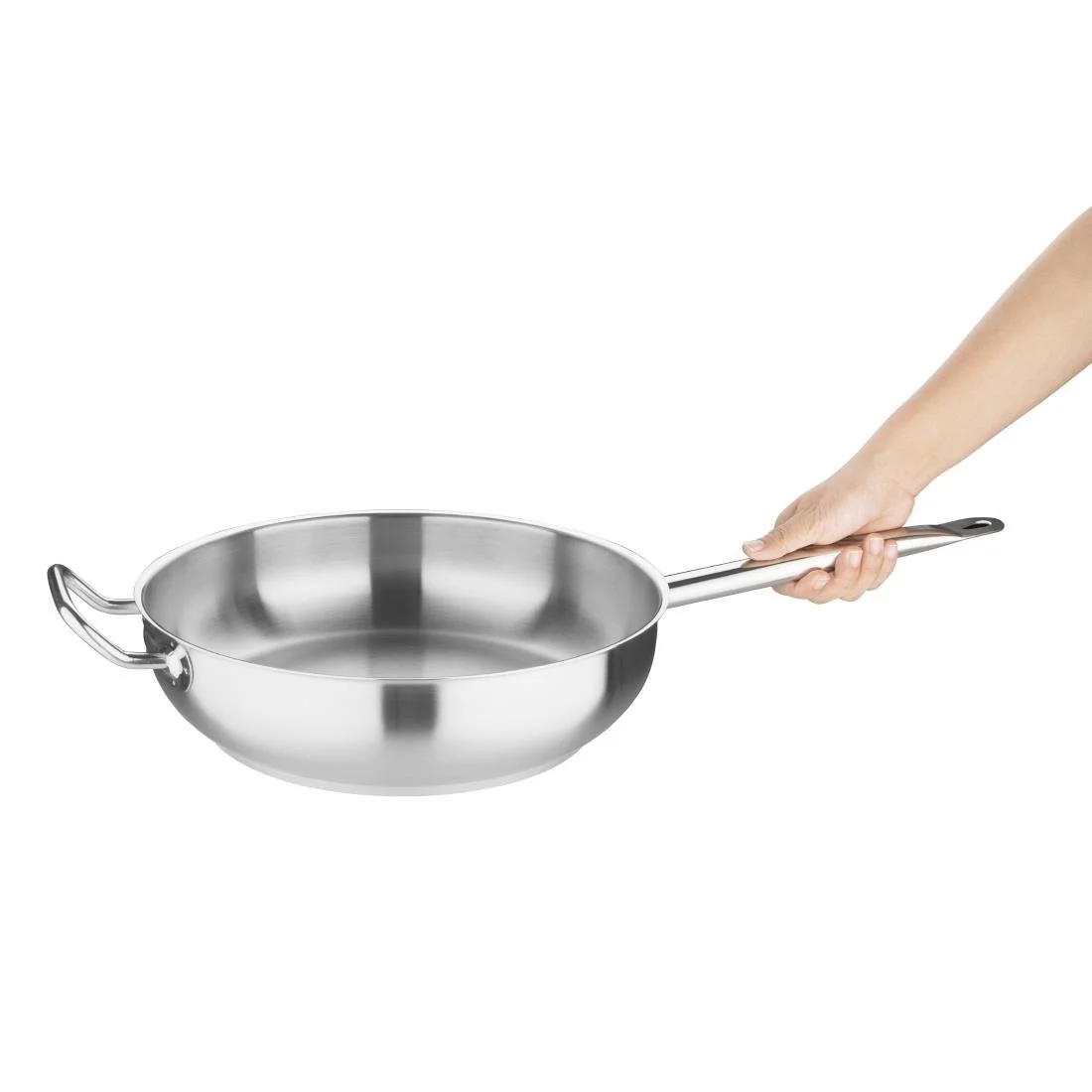 Vogue Stainless Steel Sauté Pan 30cm - Image 5