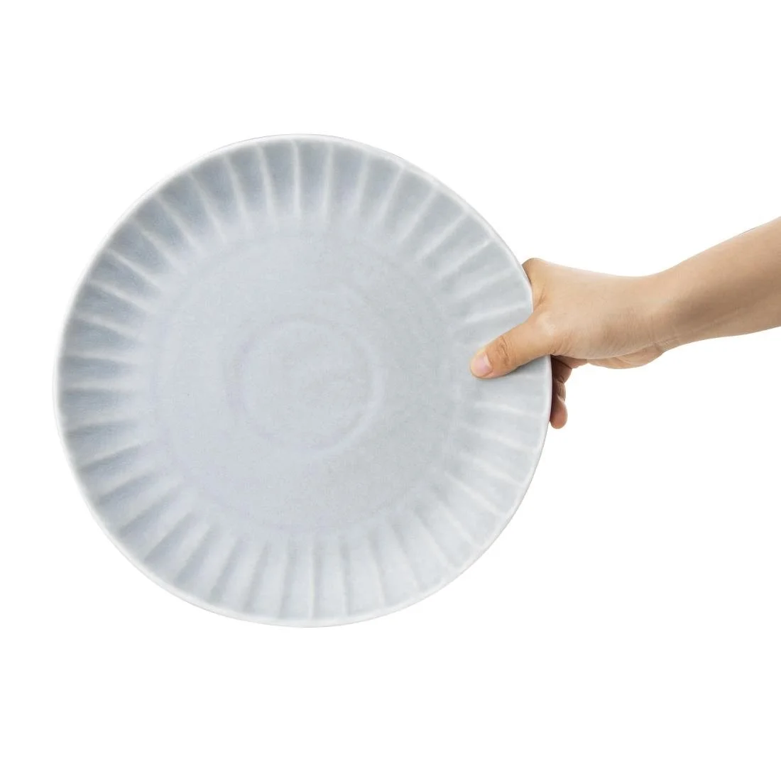 Olympia Corallite Plates Concrete Grey 280mm (6 Pack) - Image 3