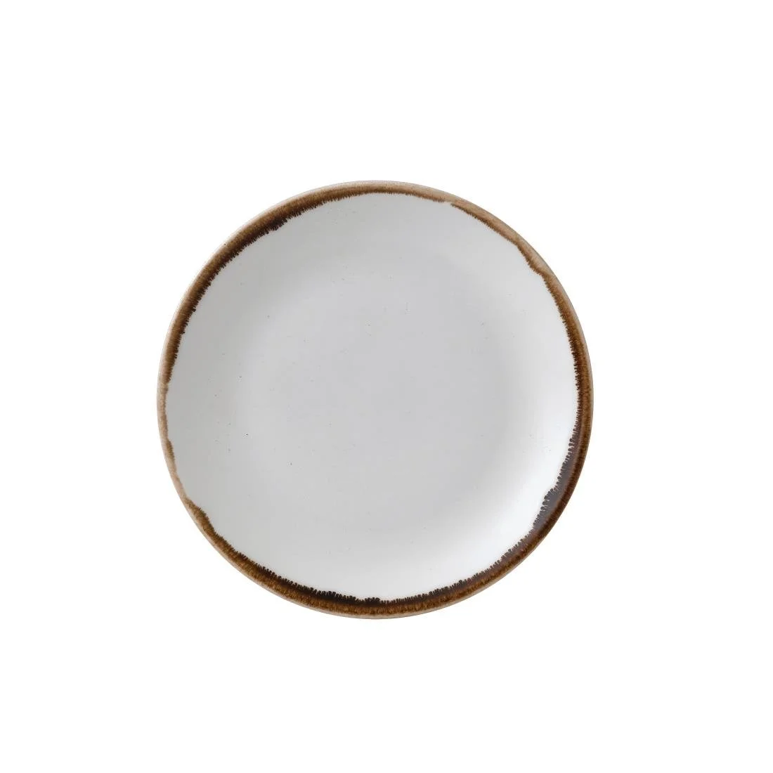 Dudson Harvest Evolve Coupe Plates Natural 165mm (12 Pack)