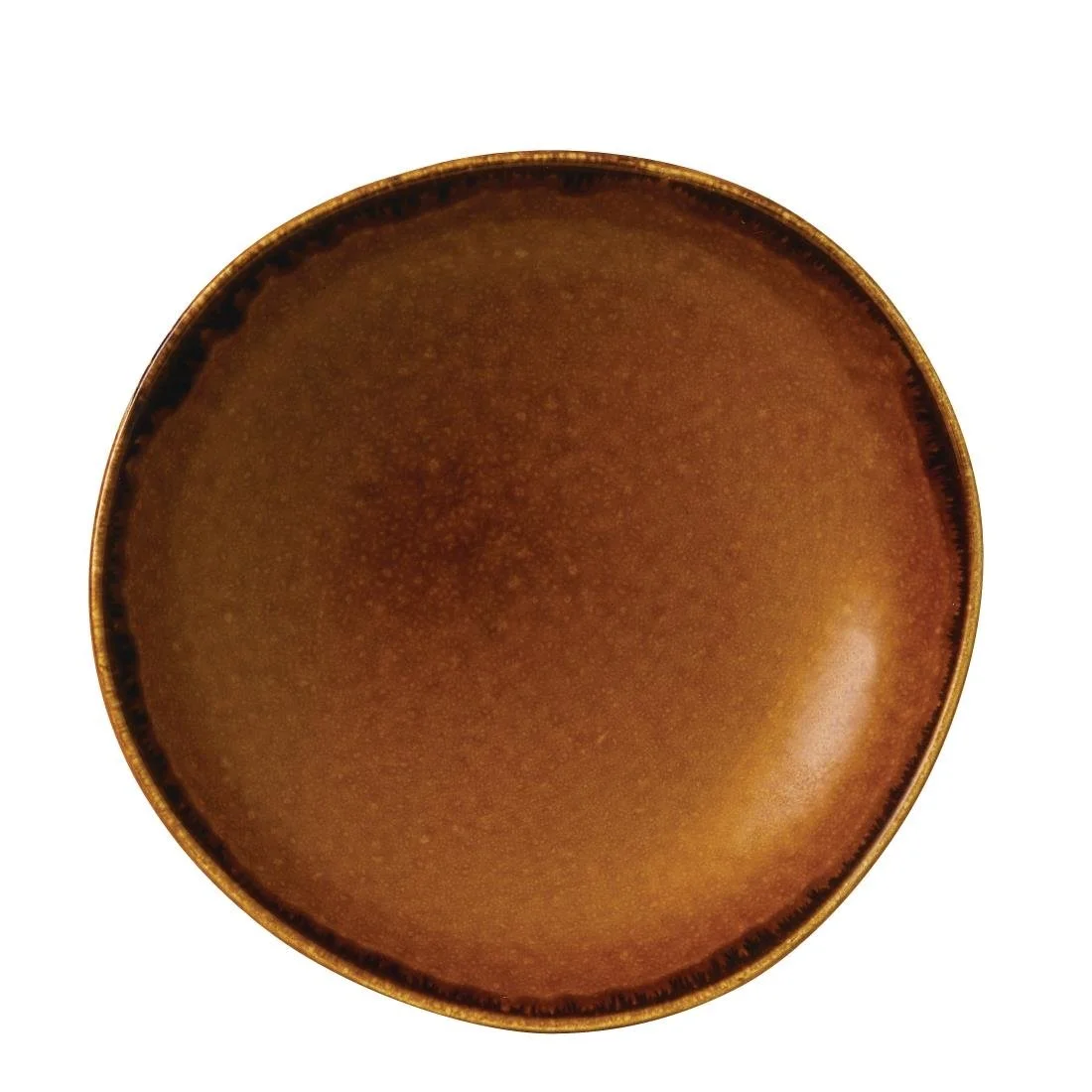 Dudson Harvest Trace Organic Bowls Brown 253mm (12 Pack) - Image 1