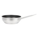 Vogue Stainless Steel Non-Stick Teflon Platinum Plus Sauté Pan 24cm
