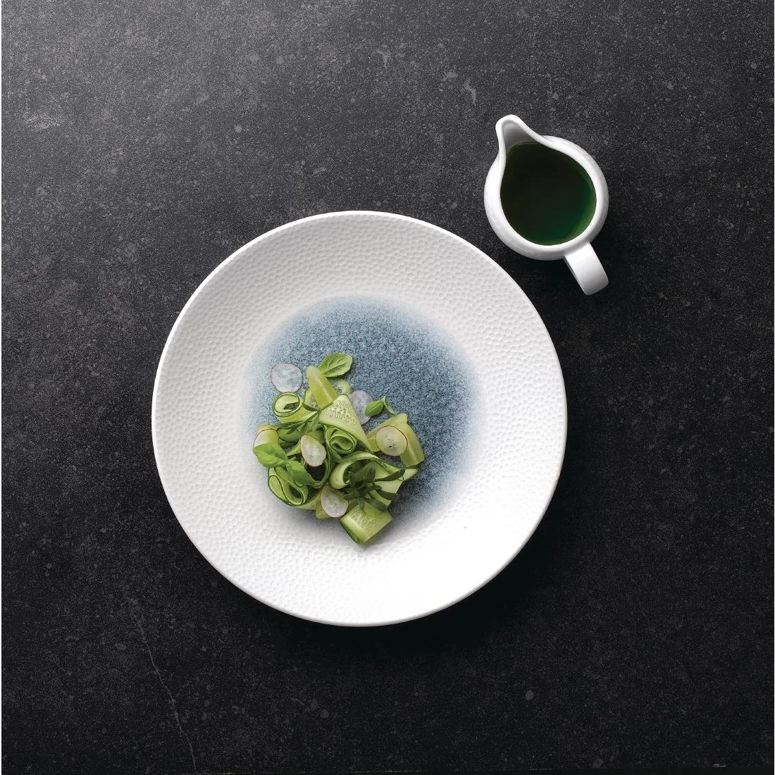 Churchill Isla Centre Print Deep Coupe Plates Topaz Blue 255mm (12 Pack) - Image 4