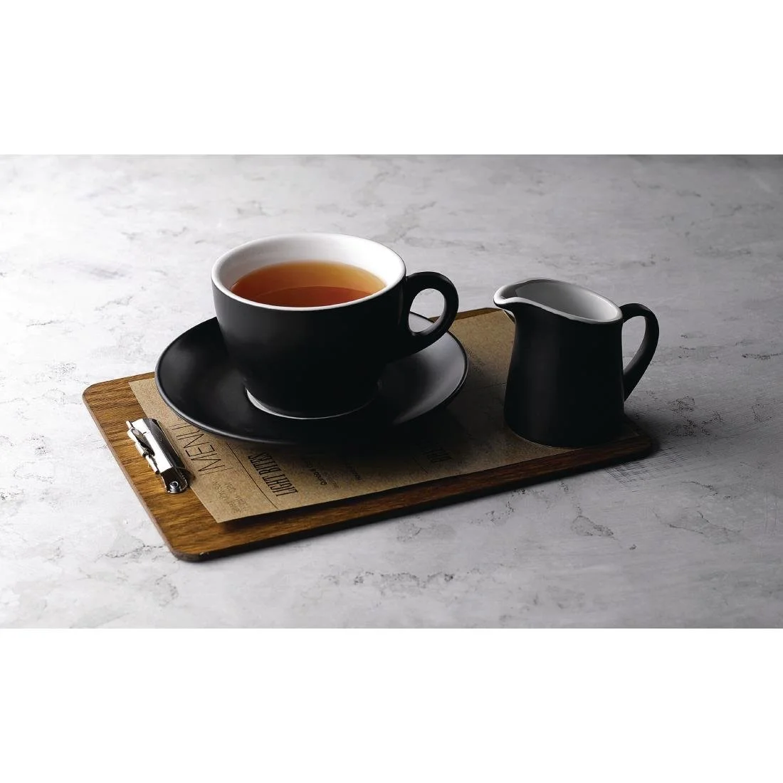 Churchill Menu Shades Ash Black Sugar Bowls 70mm (6 Pack) - Image 2