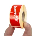 SecureIt Tamper-Resistant Removable Food Packaging Labels Small (2 x 250 Pack) - Image 4