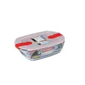 Pyrex Cook and Heat Rectangular Dish with Lid - Image 2