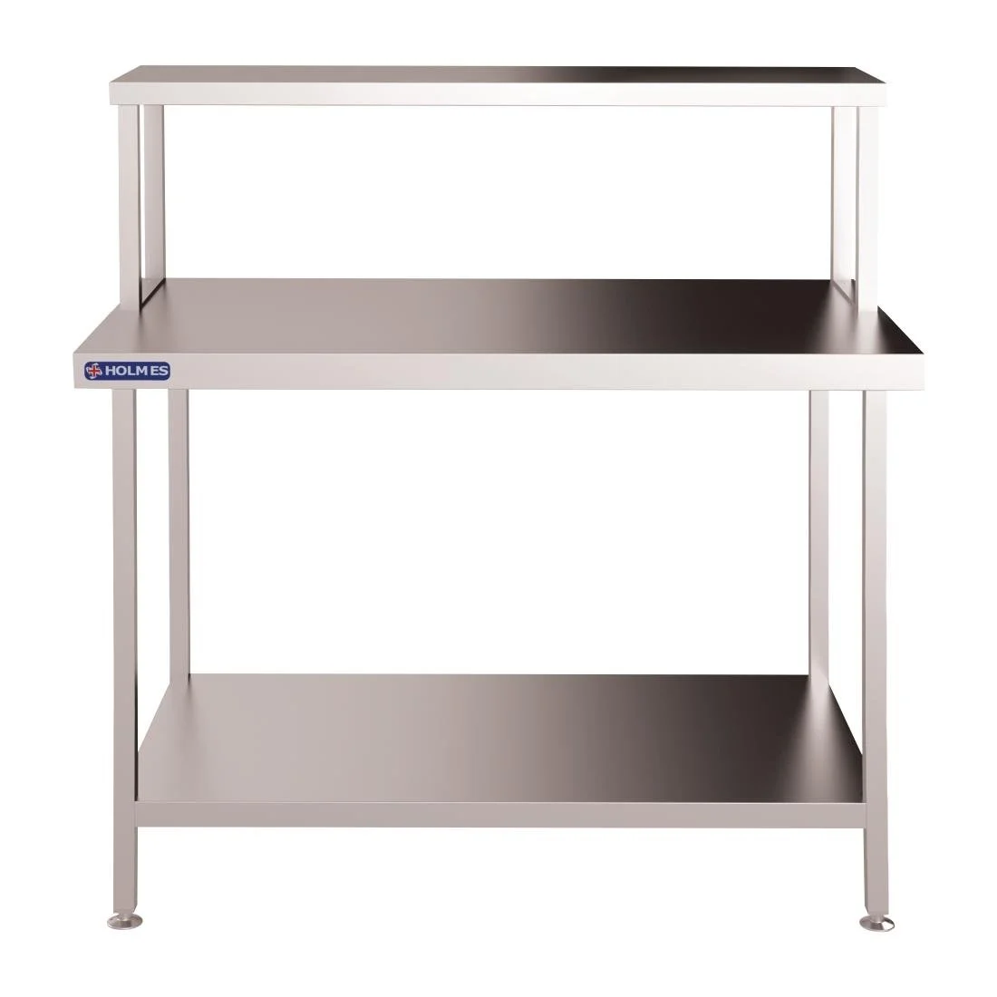Vogue Stainless Steel Wall Table Welded with Gantry 650(D)mm - Image 2