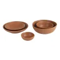Olympia Build-a-Bowls Flat Bowls Cantaloupe 250mm (4 Pack) - Image 5