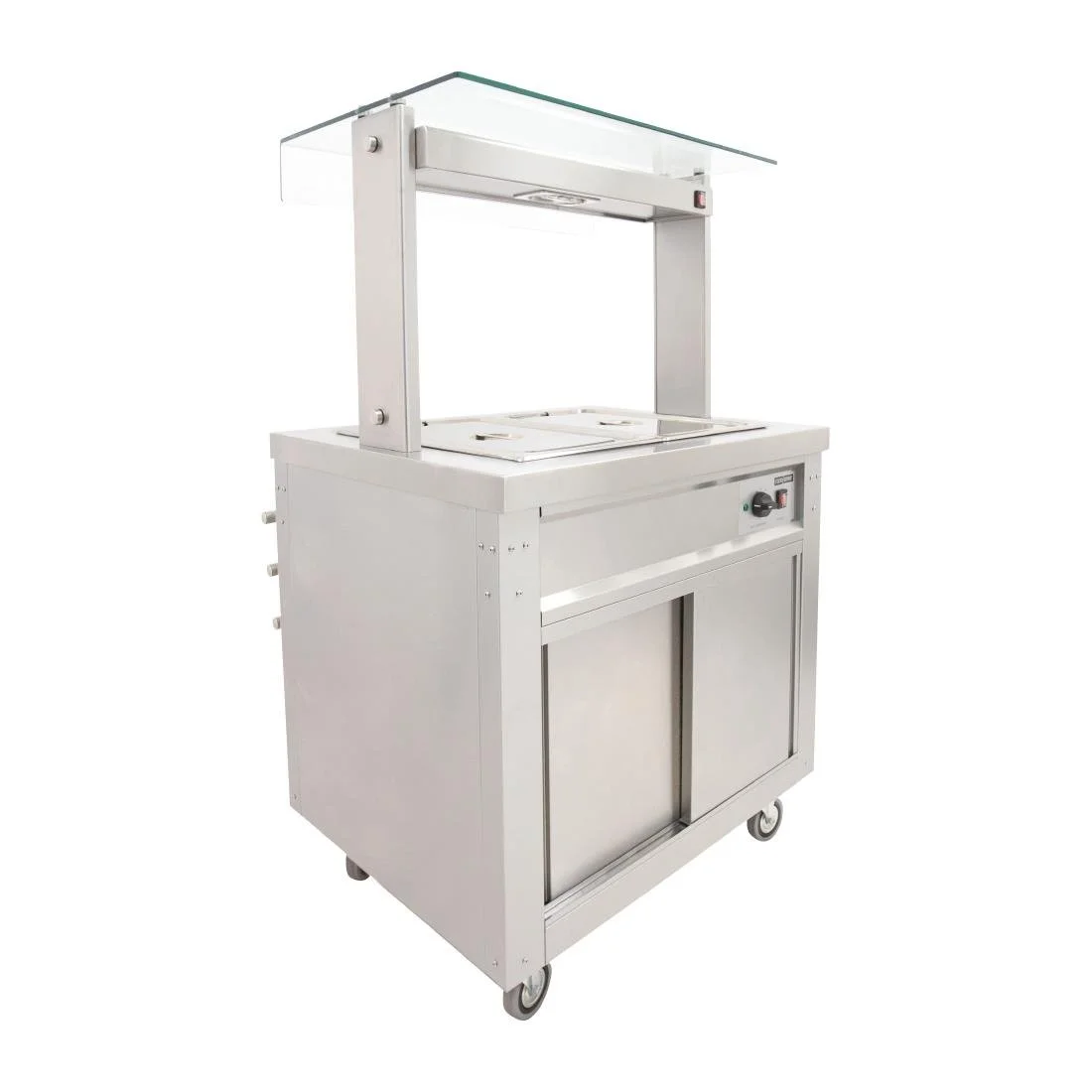Parry Flexi-Serve Hot Cupboard with Heated Bain Marie - Image 2