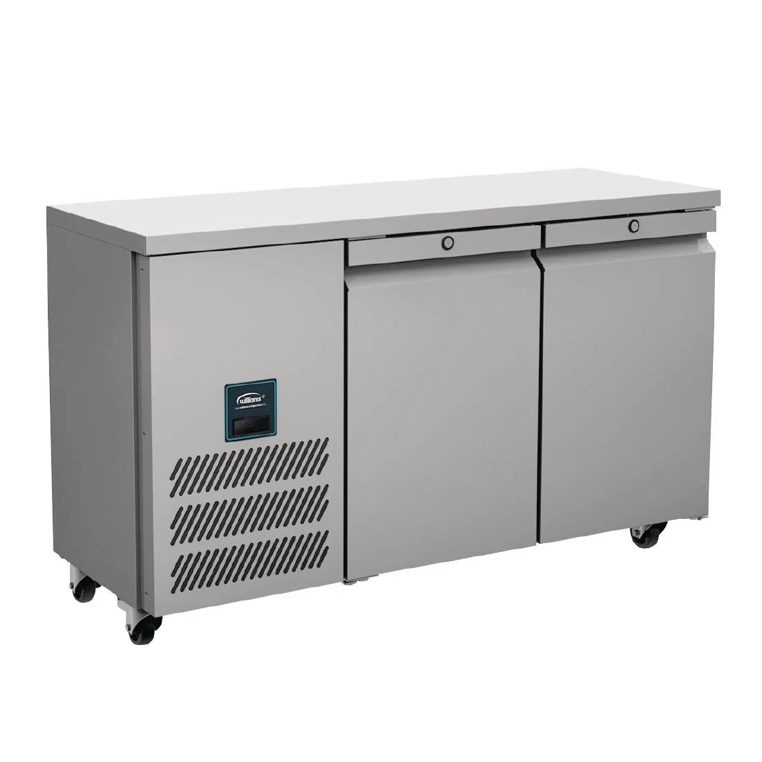 Williams Jade Slimline Double Door Refrigerated Counter 244Ltr HJSC2-SA - Image 1