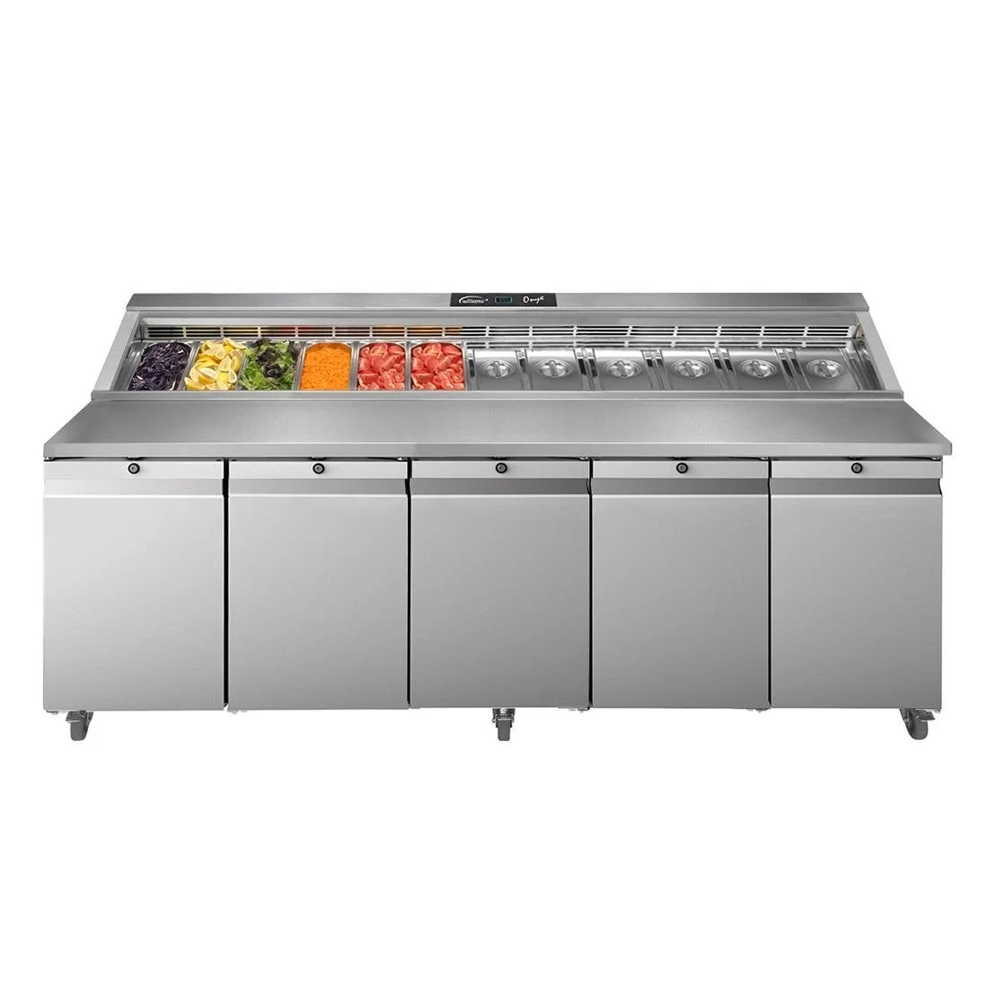 Williams Onyx Refrigerated Prep Counter 1137Ltr CPC5-SS - Image 1