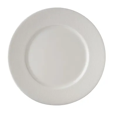 Royal Crown Derby Effervesce White Flat Rim Plates 215mm (6 Pack)