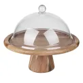 Olympia Acacia Cake Stand 305x127(H)mm - Image 7