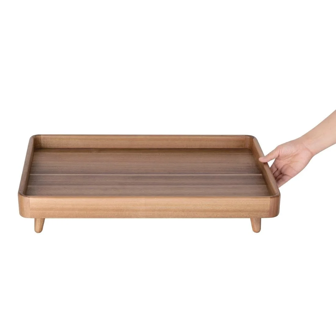 Olympia Acacia Standing Tray 1/1GN - Image 4