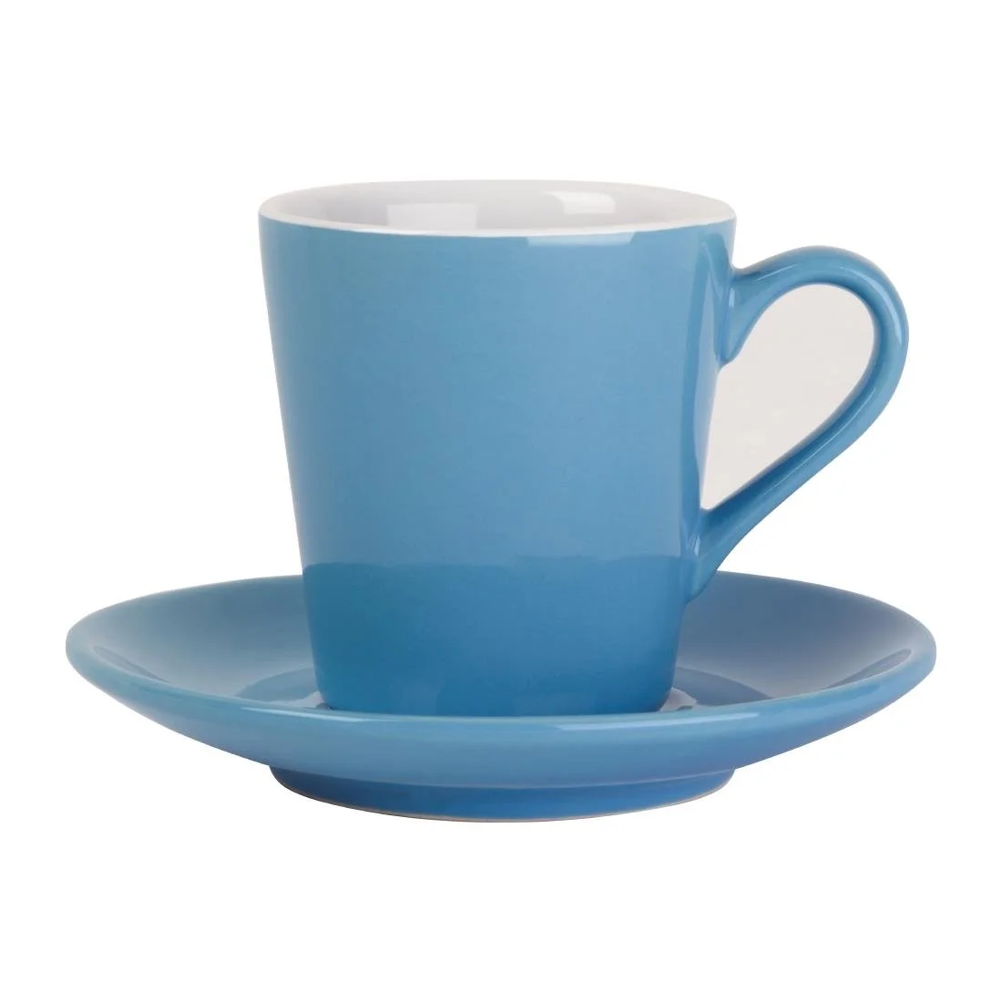 Olympia Cafe Flat White Cups Blue 170ml (12 Pack) - Image 7
