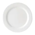 Utopia Melamine Wide Rimmed Plates White 230mm (6 Pack) - Image 1