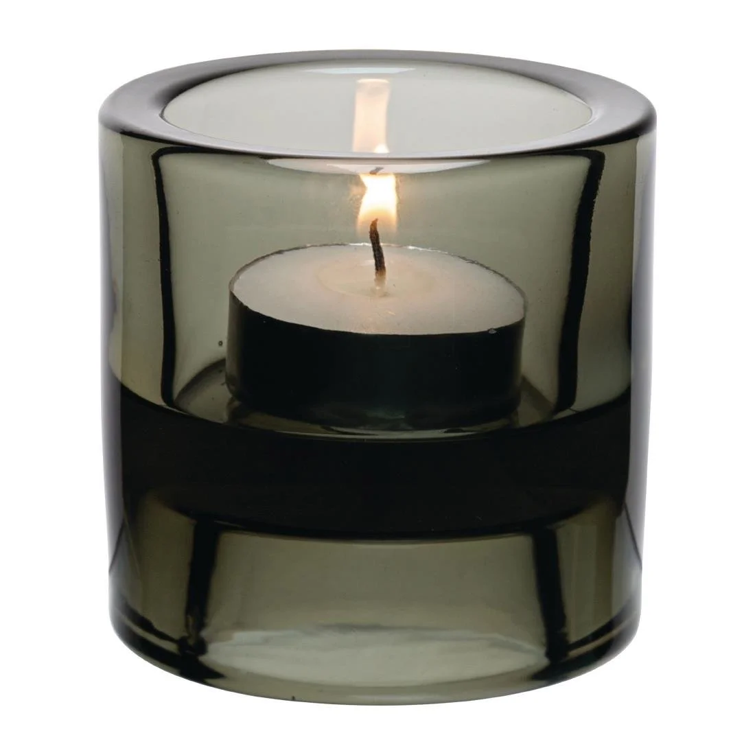 Utopia Black Double Ended Tealight Holders 70mm (12 Pack) - Image 3