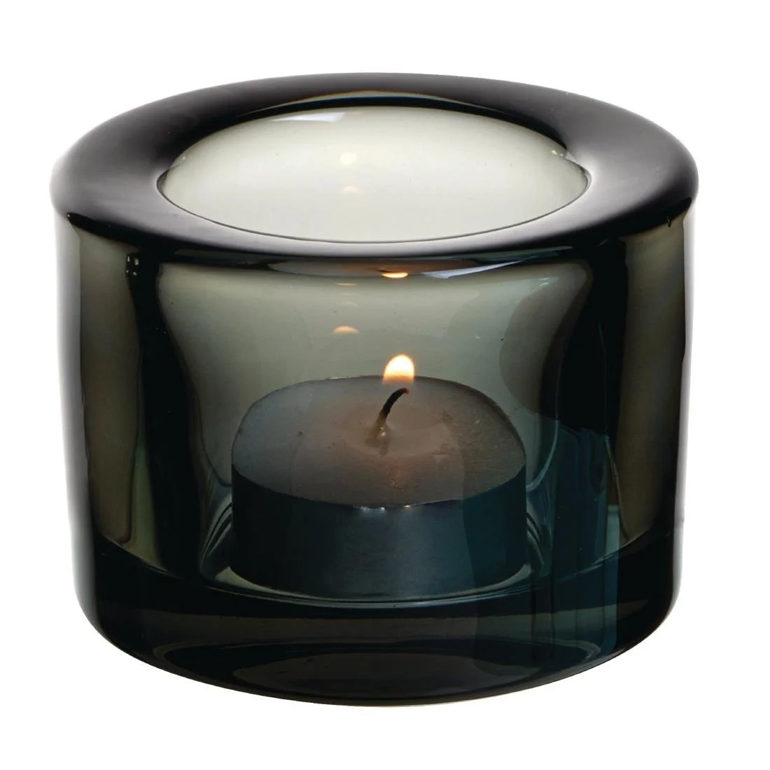 Utopia Chunky Black Tealight Holders (12 Pack) - Image 2