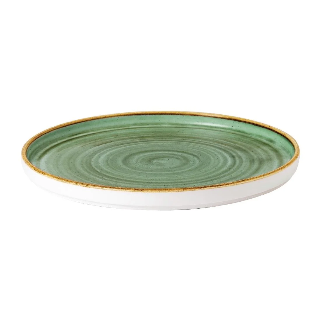 Stonecast Samphire Green Walled Plates 10 1/4 " (6 Pack) - Image 2