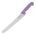 Hygiplas Serrated Pastry Knife Purple 25.4cm - Image 1