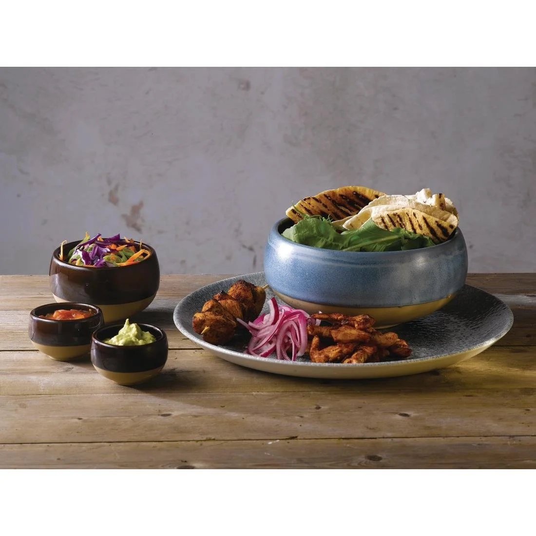 Churchill Emerge Cinnamon Brown Dip Pots 570ml (12 Pack) - Image 7