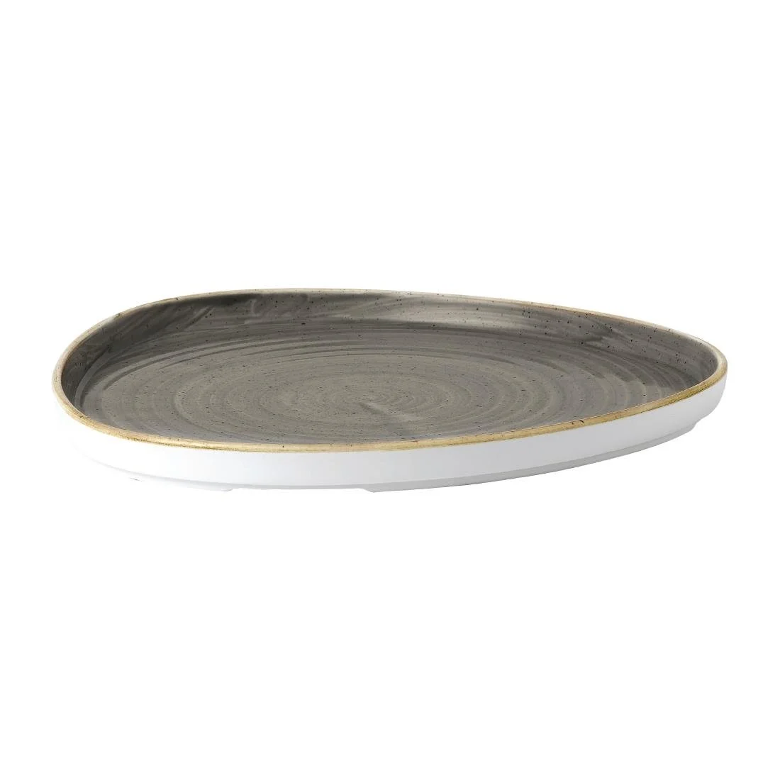 Churchill Stonecast Grey Triangle Walled Chefs Plates 260mm (6 Pack) - Image 9