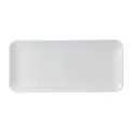 Dudson White Organic Rectangular Plates 346x156mm (6 Pack) - Image 1