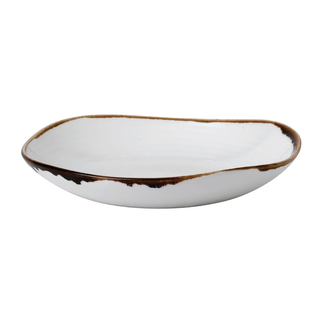 Dudson Harvest Organic Coupe Wobbly Bowls 295mm Natural (6 Pack) - Image 4