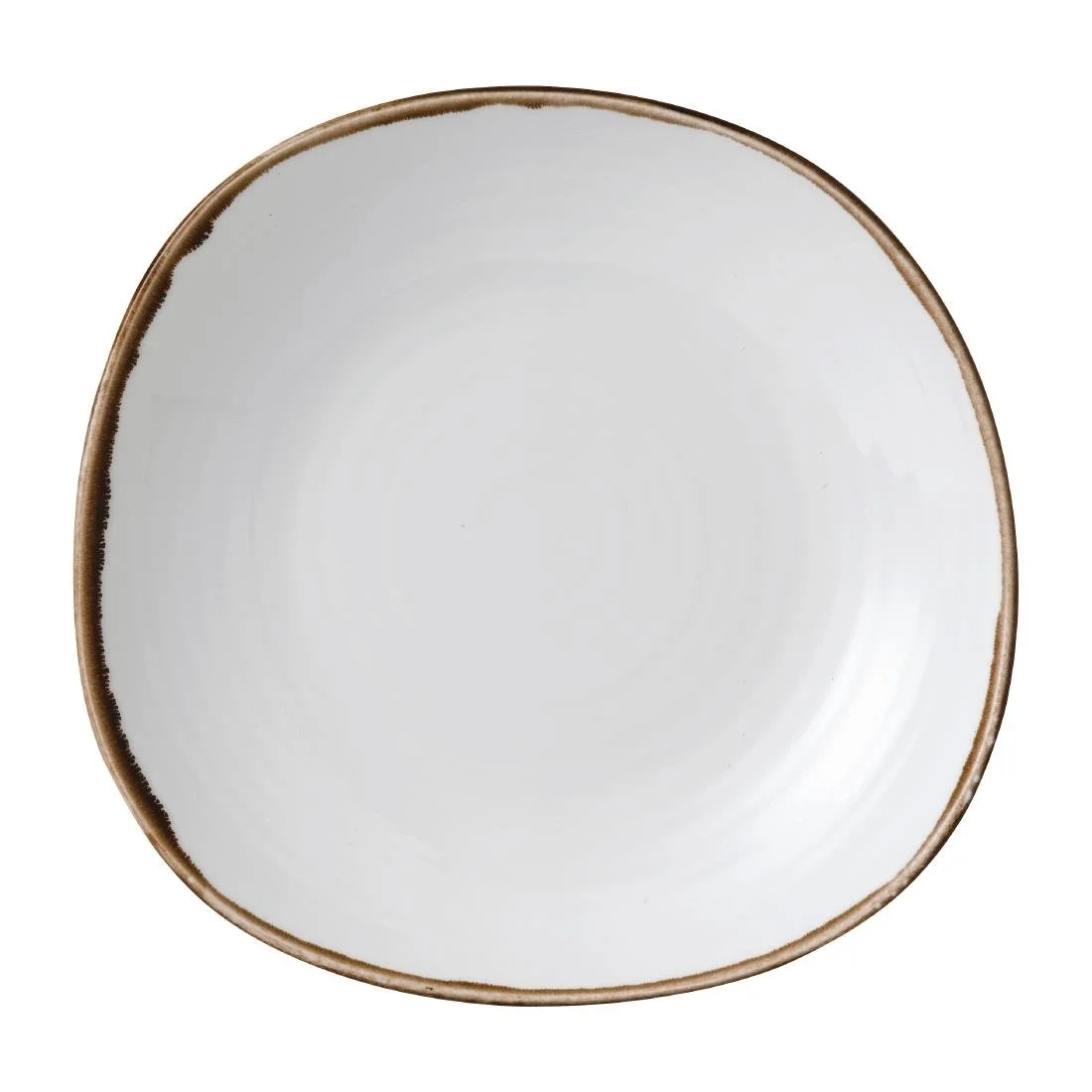 Dudson Harvest Organic Coupe Wobbly Bowls 295mm Natural (6 Pack) - Image 1