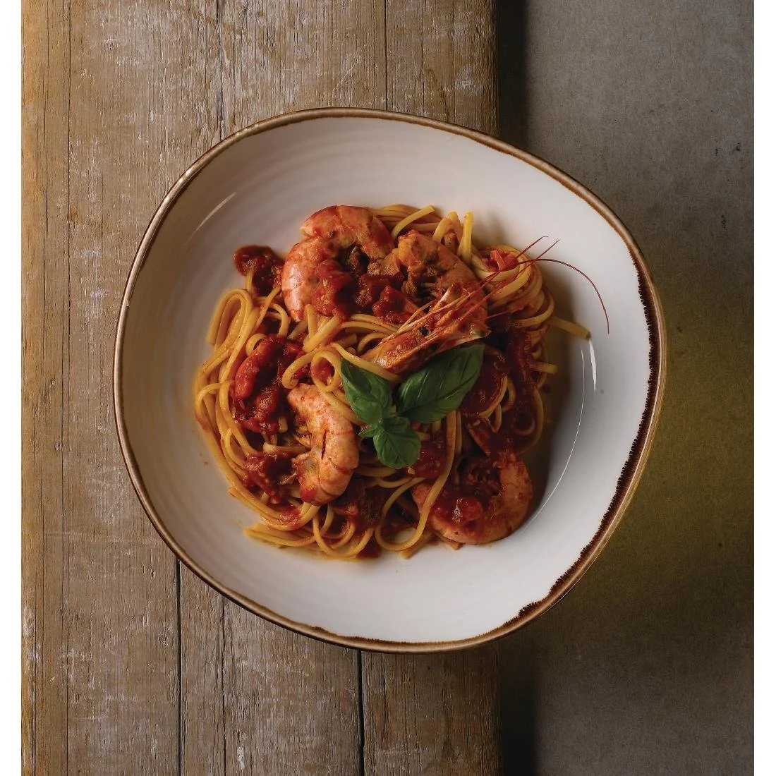 Dudson Harvest Organic Coupe Wobbly Bowls 295mm Natural (6 Pack) - Image 5