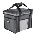 Vogue Insulated Folding Delivery Bag Grey - Image 1