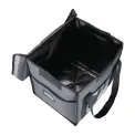 Vogue Insulated Folding Delivery Bag Grey - Image 4