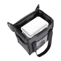 Vogue Insulated Top Loading Delivery Bag Grey 330x230x330mm - Image 5