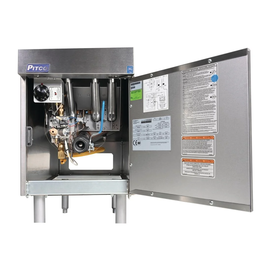 Pitco Solstice Free Standing Gas Fryer SG14S - Image 6