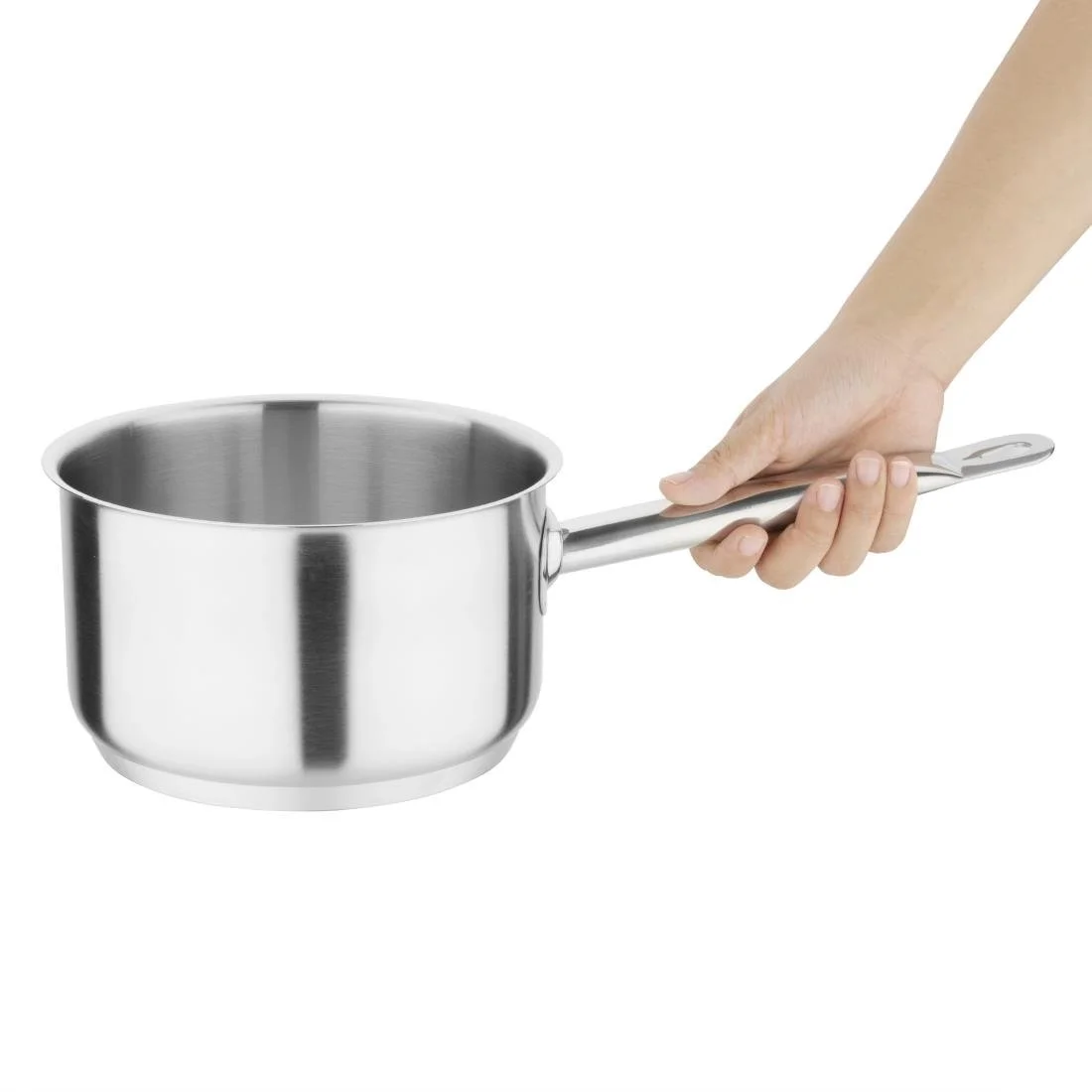 Vogue Stainless Steel Saucepan 18cm - Image 2