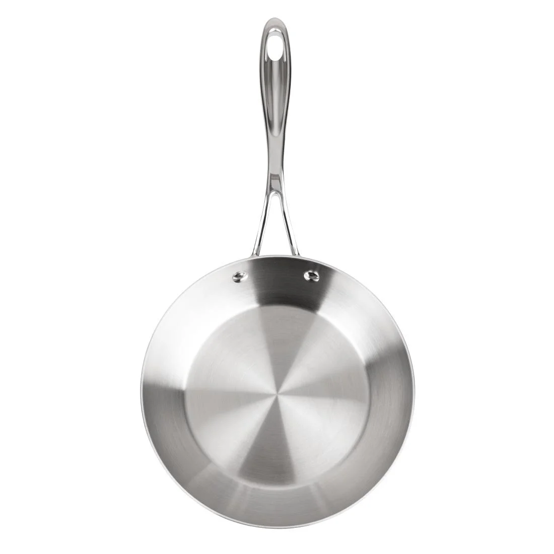 Vogue Stainless Steel and Aluminium Tri-Wall Frying Pan 20cm - Image 4