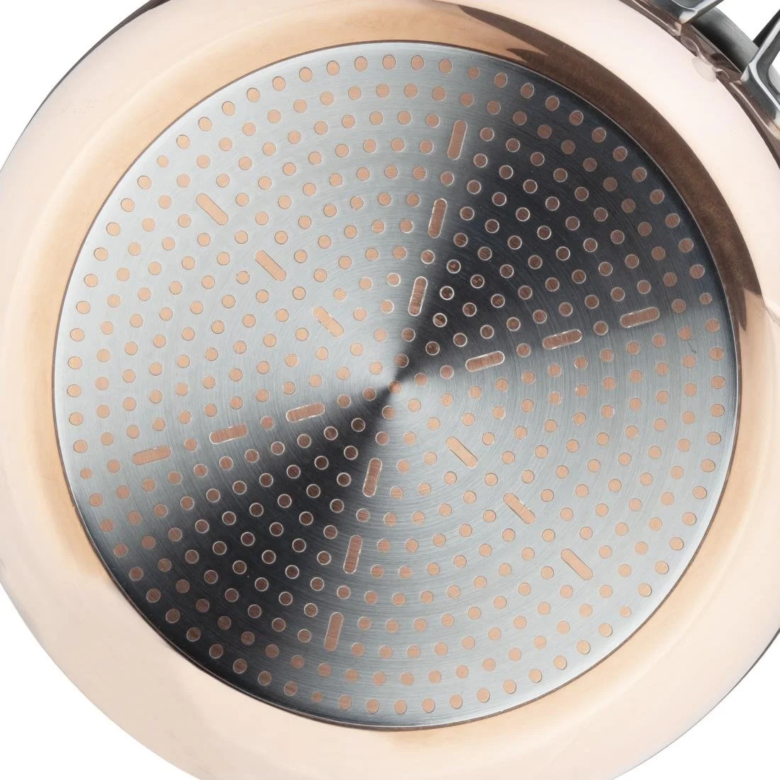Vogue Copper Tri-Wall Frying Pan 28cm - Image 3