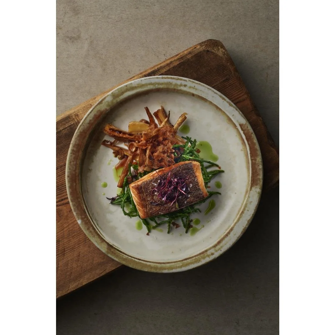 Dudson Makers Finca Nova Plates Sandstone 203mm (12 Pack) - Image 2