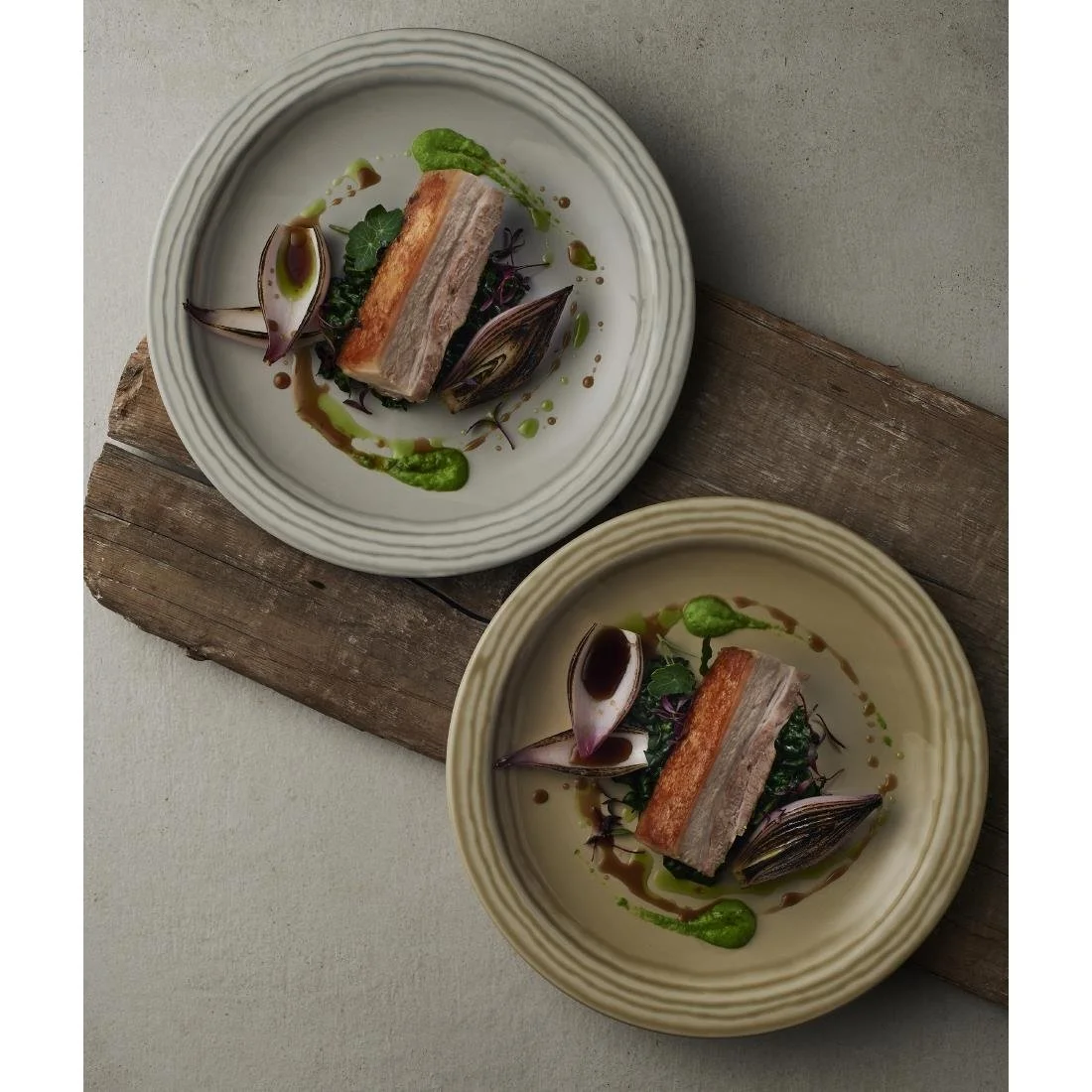 Dudson Harvest Norse Nova Plates Grey 229mm (12 Pack) - Image 2