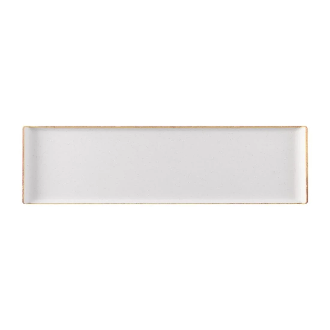 Churchill Melamine Stonecast Rectangular Buffet Tray 559x152mm (4 Pack) - Image 1