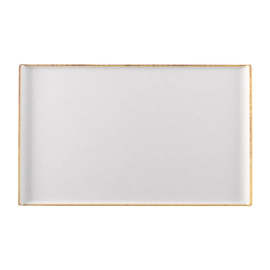 Churchill Melamine Stonecast Rectangular Buffet Tray 530x 325mm (2 Pack) - Image 1
