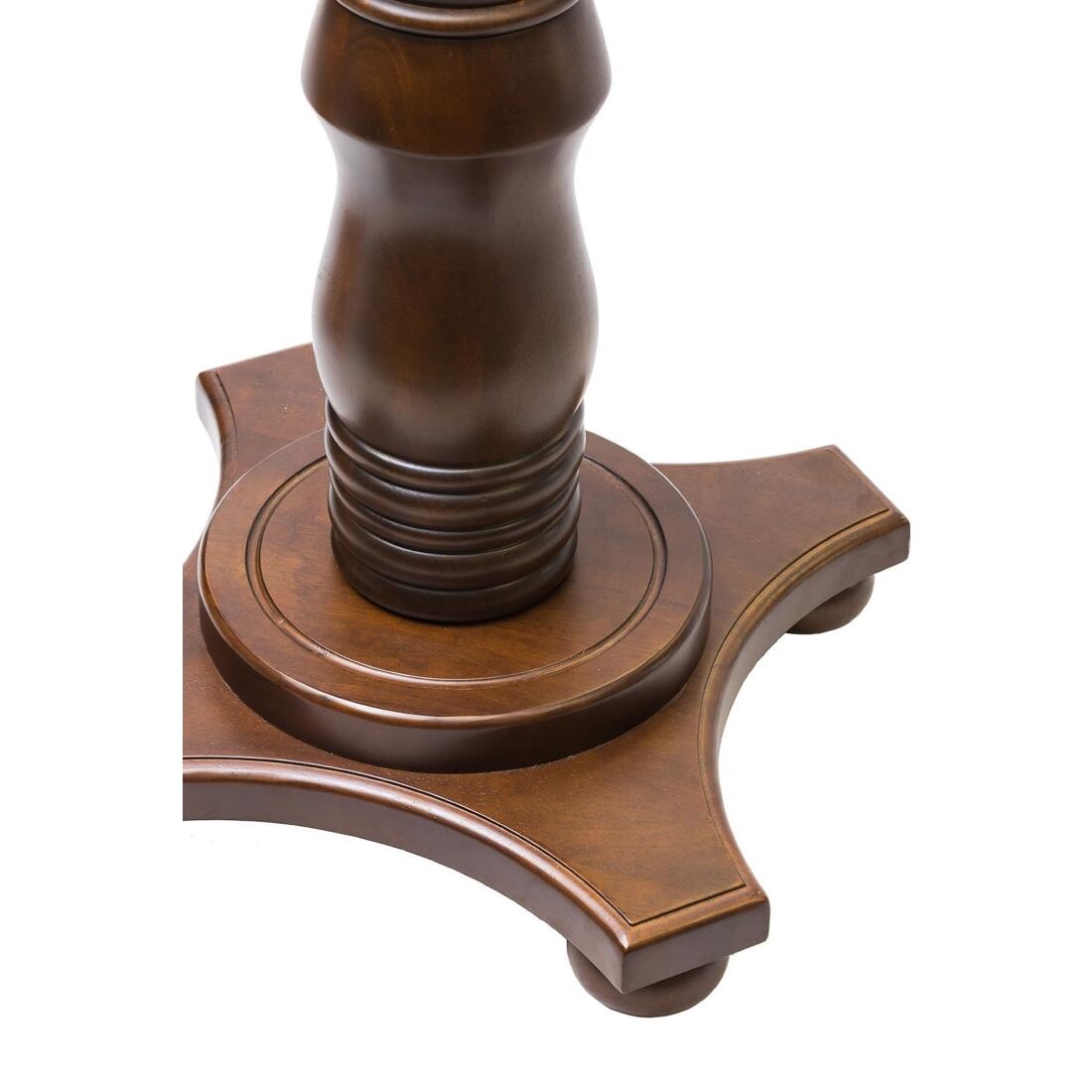 Islington Poseur Round Table Dark Wood 700mm