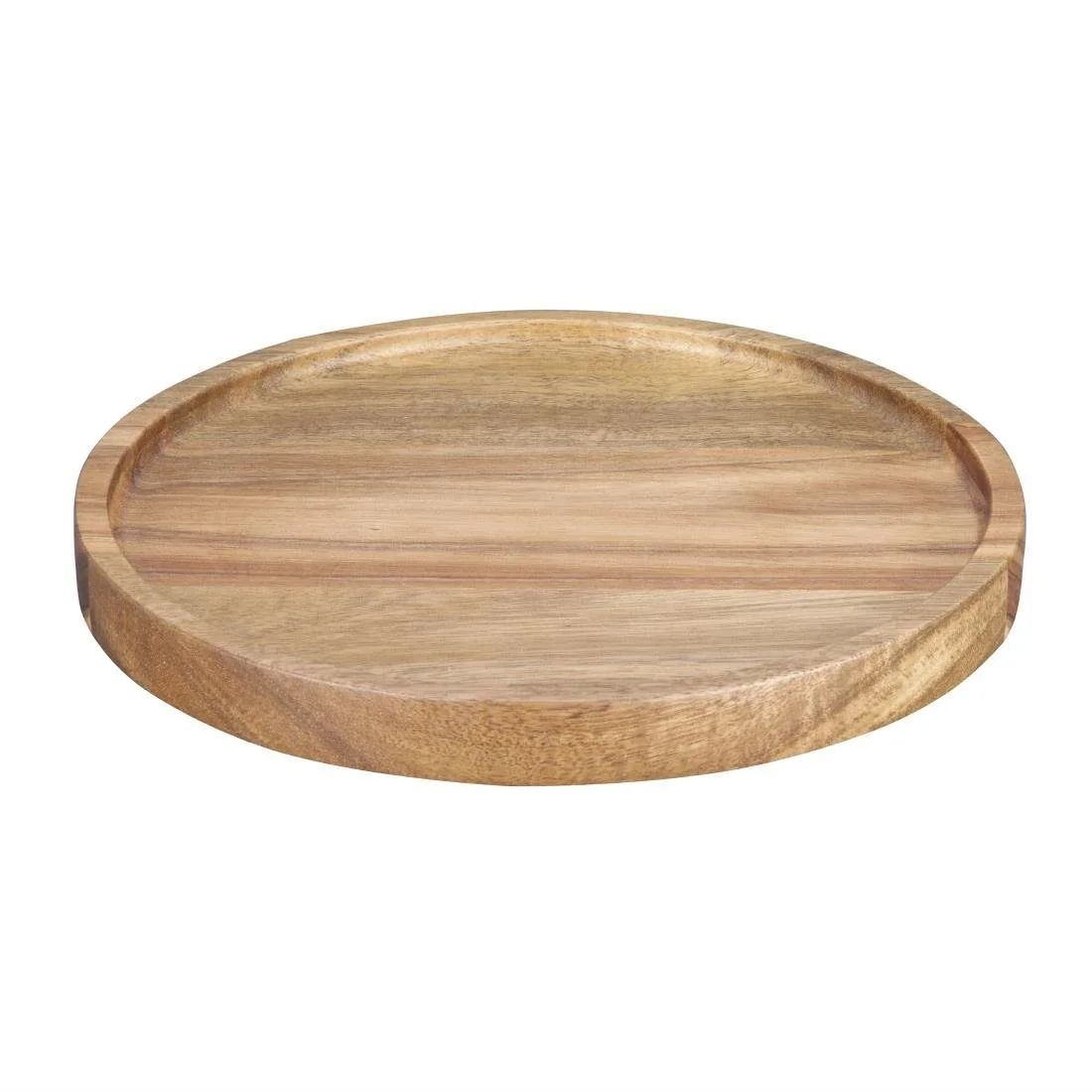 Olympia Acacia Round Plate 200mm - Image 1