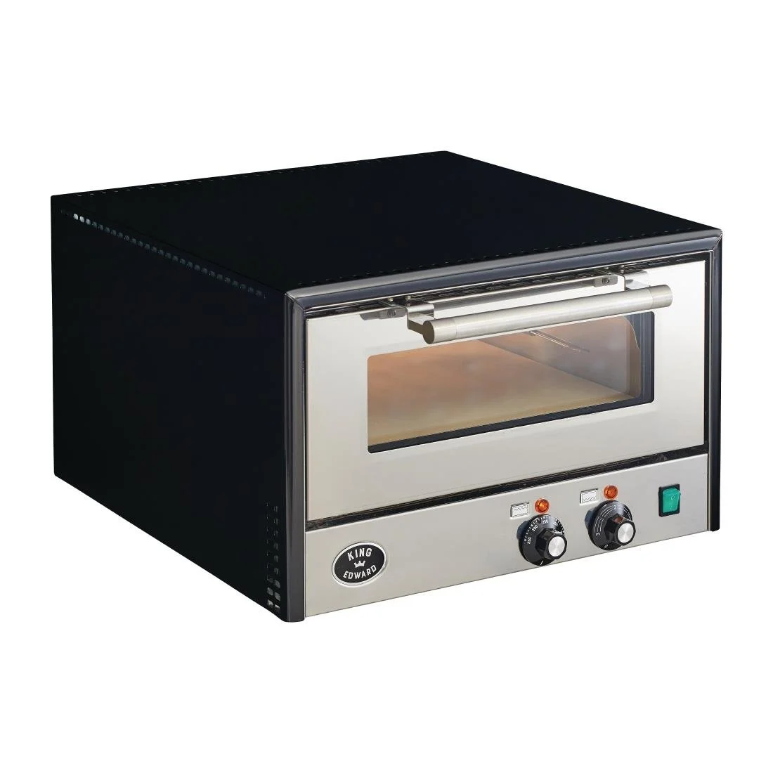 King Edward Colore Pizza Oven Black - Image 1
