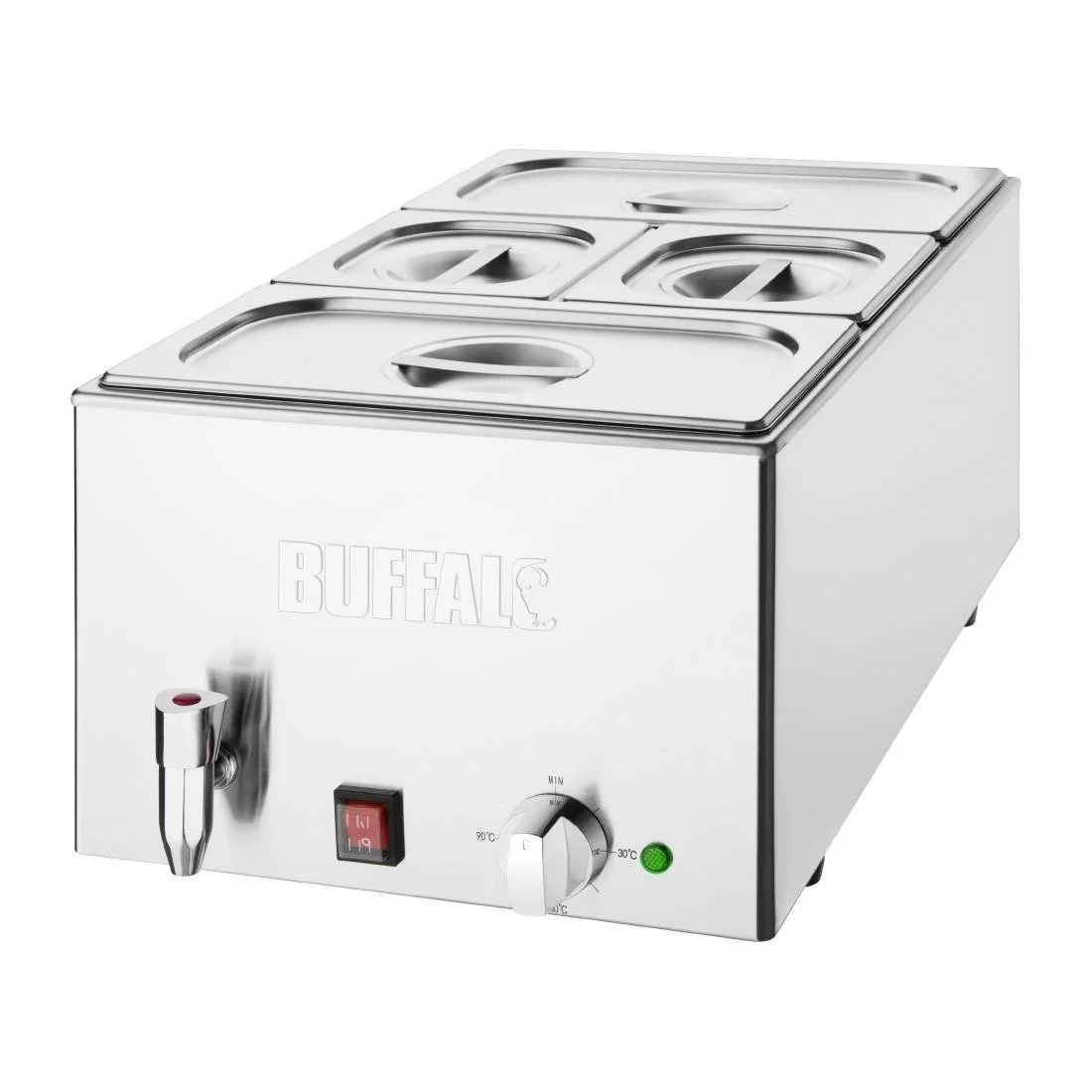 Buffalo Bain Marie with Tap and Pans - Image 3