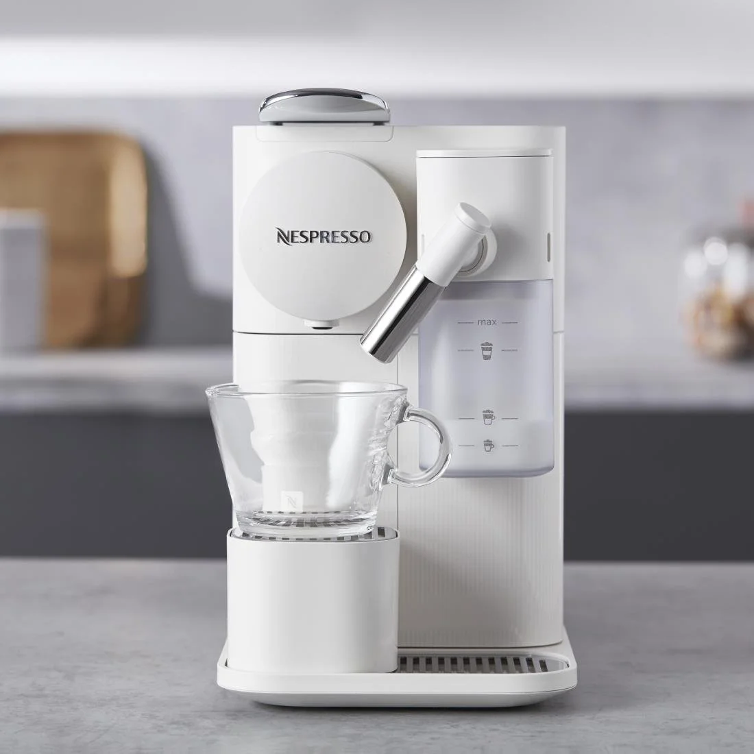DeLonghi Nespresso Lattissima One Coffee Machine White - Image 2