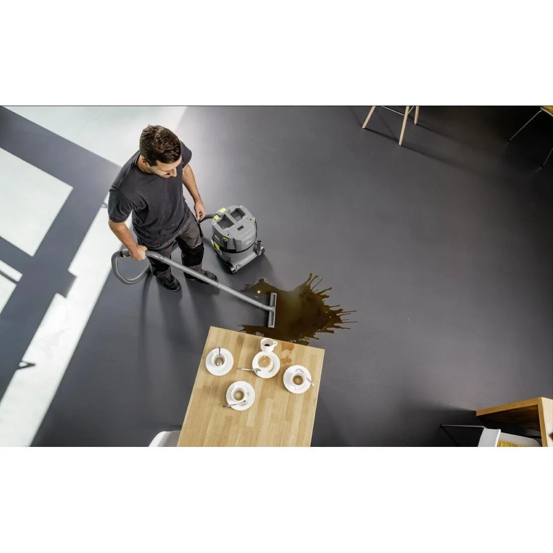 Karcher Battery Wet and Dry Vacuum NT 22/1 AP BP Without Battery and Charger - Image 7