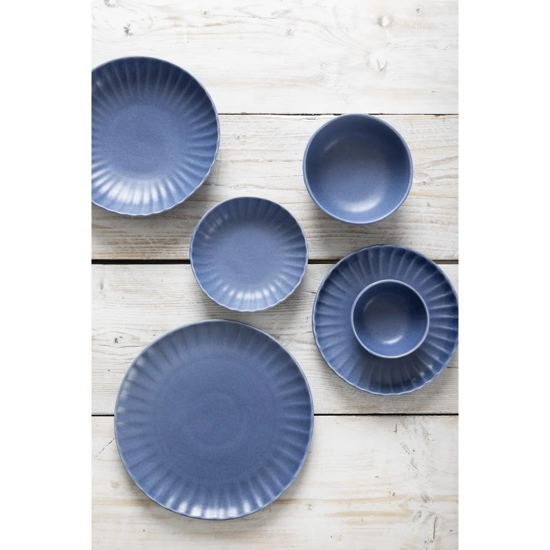 Olympia Corallite Plates Blue 280mm (6 Pack) - Image 10