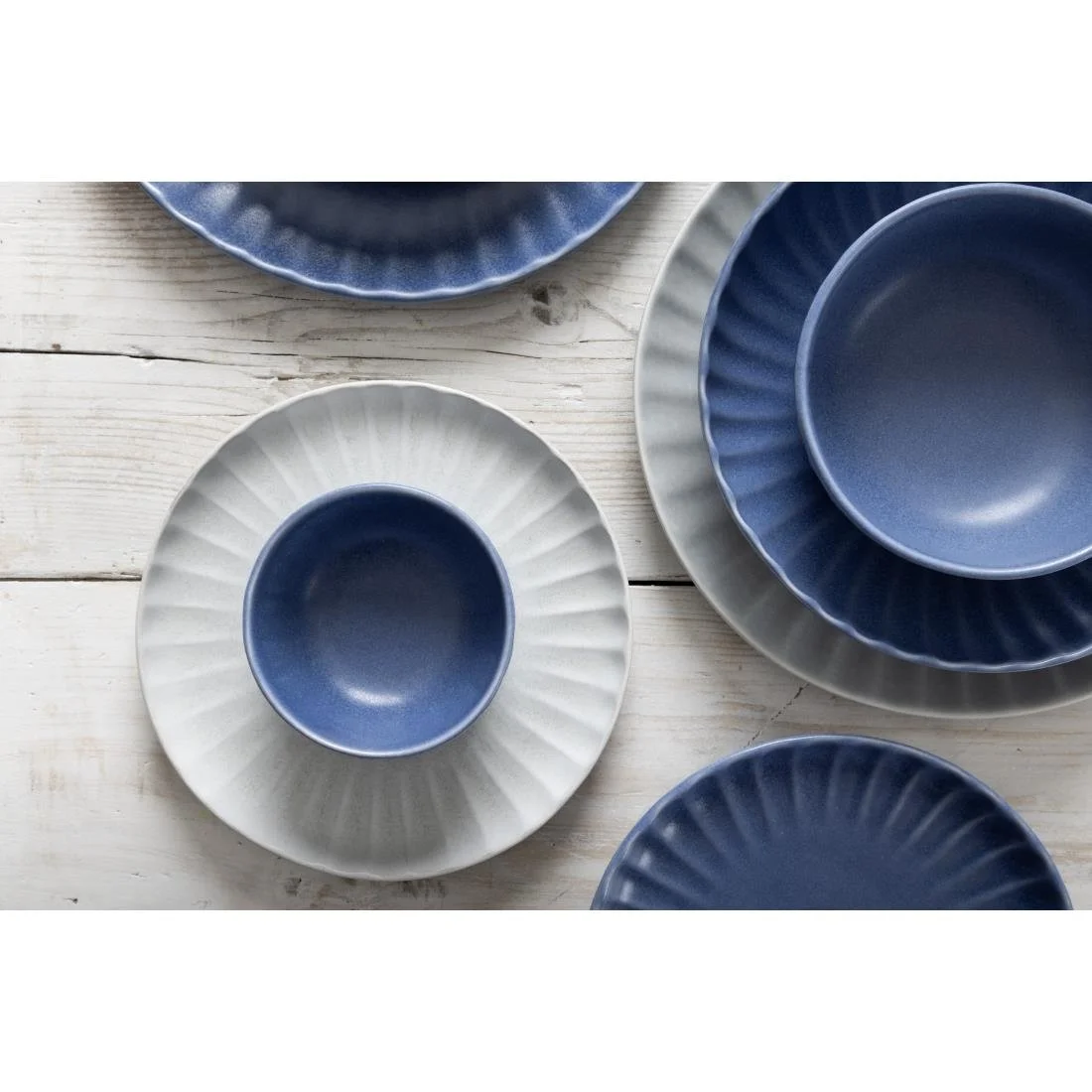 Olympia Corallite Deep Bowls Blue 105mm (12 Pack) - Image 11