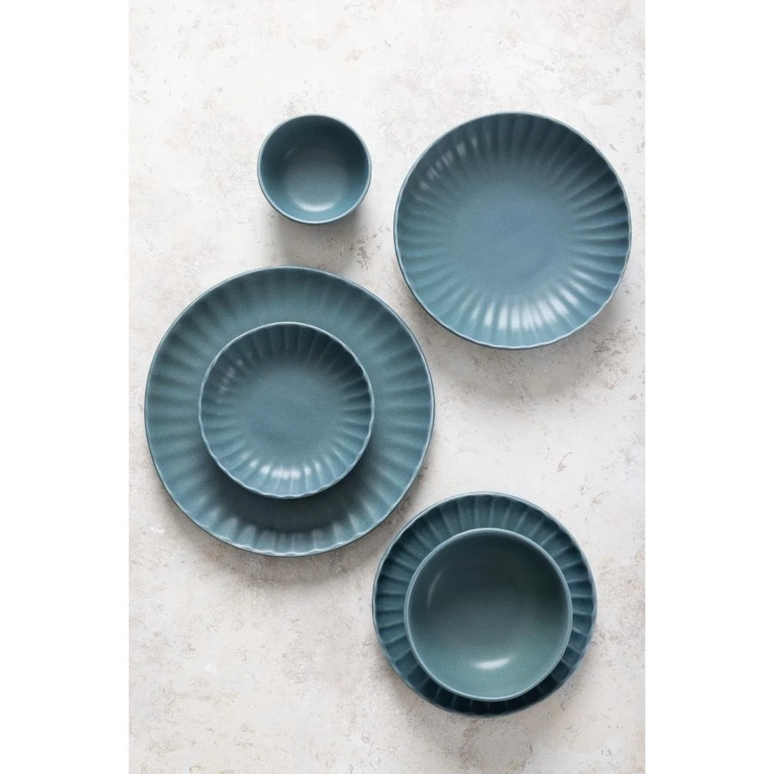 Olympia Corallite Coupe Bowls Green 220mm (6 Pack) - Image 2