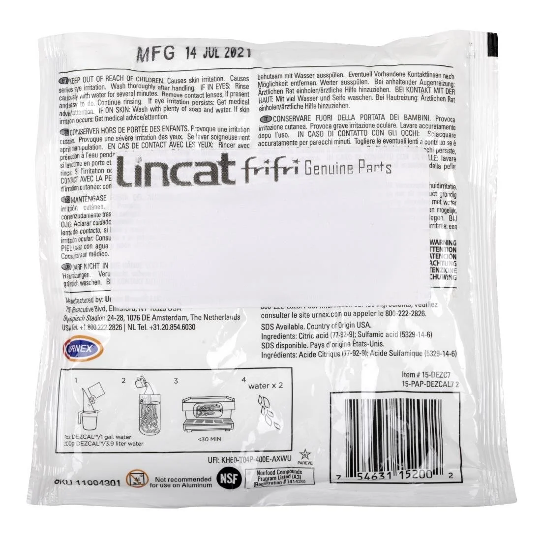 Lincat Descaler Powder DP10 - Image 2